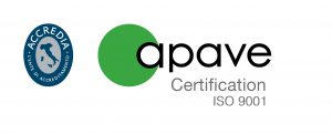 Apave certification italia + ACCREDIA ISO 9001